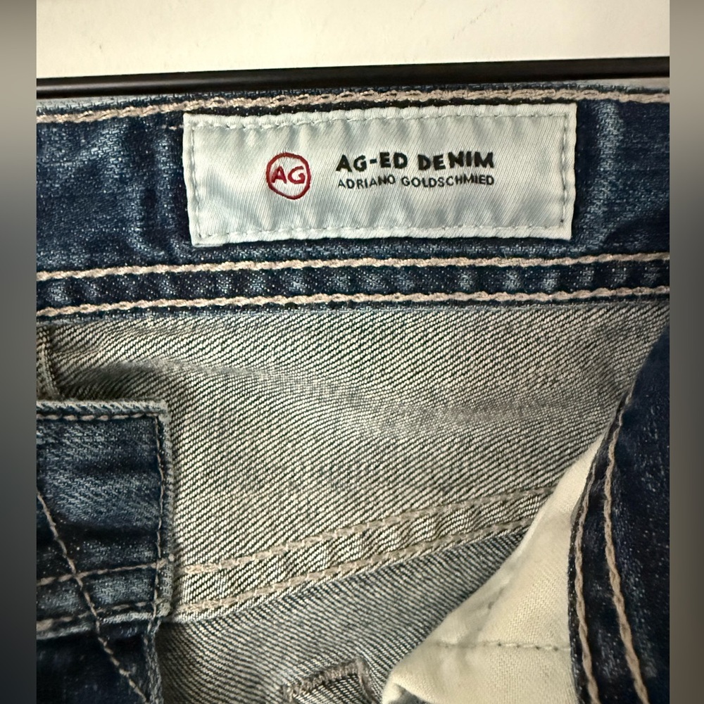 NWT Ag Adriano Goldschmied Tellis AG-ed Men’s Jeans Size 34 Regular - Picture 9 of 16